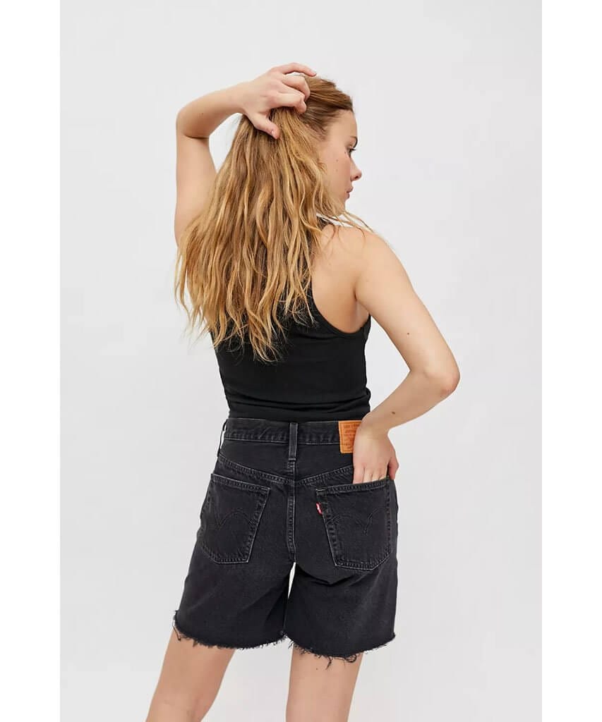 Levi’s 501 Mid - Thigh Denim Short – Lunar Black - clearpathherbicide