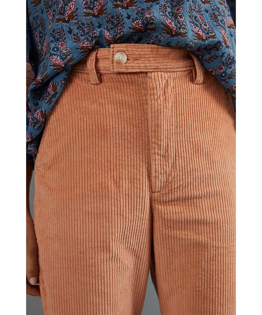 Levi's Crop Flare Cord Peach - clearpathherbicide