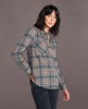 Lewis Long Sleeve Black Grey Plaid - clearpathherbicide