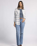 Lewis Long Sleeve Blue Cream Plaid - clearpathherbicide