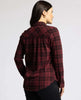 Lewis Long Sleeve Burgundy Plaid - clearpathherbicide