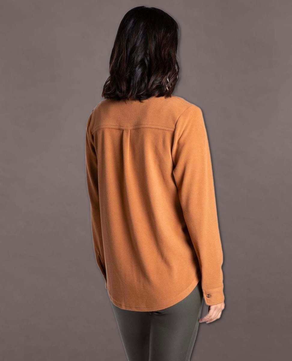 Lewis Long Sleeve Caramel - miamidrugpossession