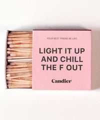 Light It Up Boxed Matches Bestseller - PINK ARROWS