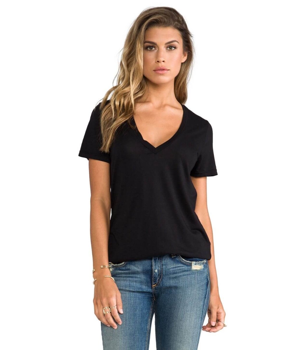 Lightweight Black V - Neck - clearpathherbicide