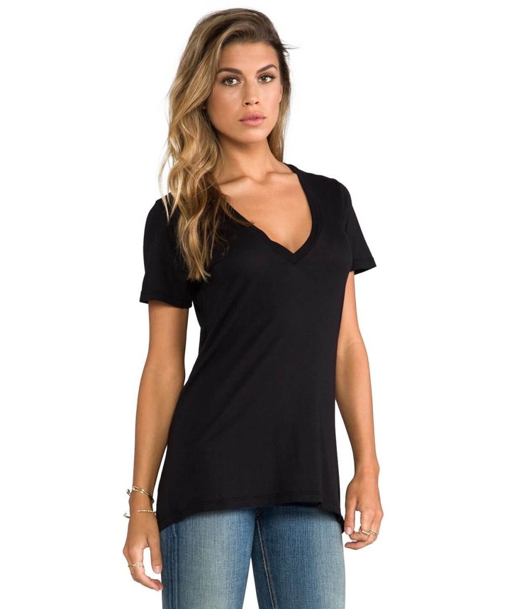 Lightweight Black V - Neck - clearpathherbicide