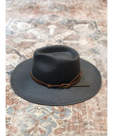 Lindsey Black Straw Hat - clearpathherbicide