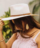 Lindsey Cream Straw Hat - miamidrugpossession