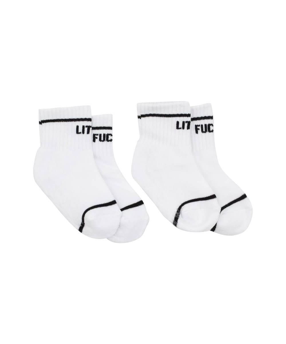 Little F@cker Socks, Set of 2 - miamidrugpossession