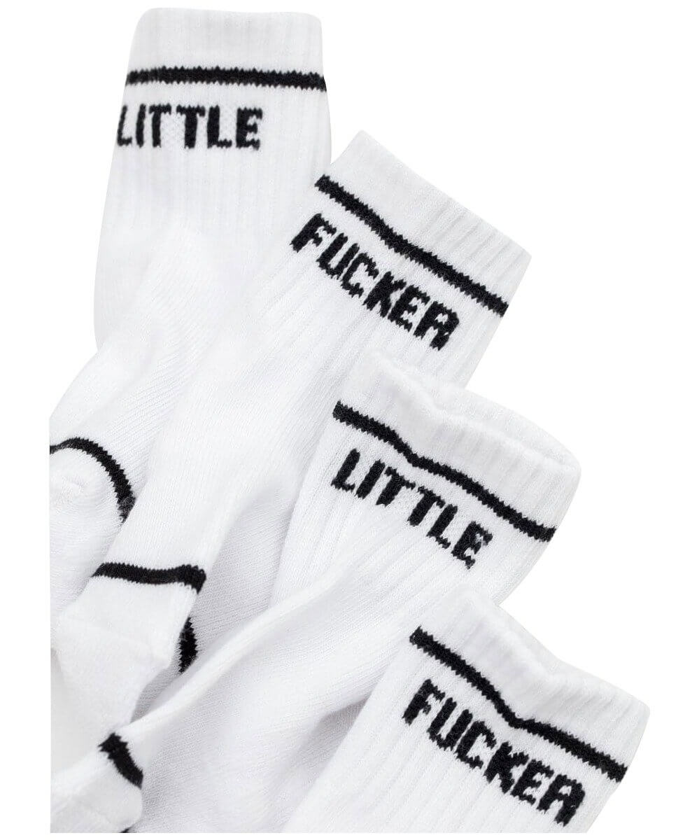 Little F@cker Socks, Set of 2 - miamidrugpossession