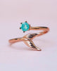 Little Mermaid Fin Ring Rose Gold - clearpathherbicide