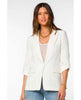 Lizzy White Tab Sleeve Blazer - clearpathherbicide