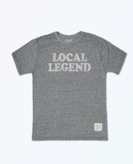 Local Legend Grey Unisex Tee - PINK ARROWS