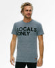 Locals Only Heather Grey Unisex Tee - clearpathherbicide