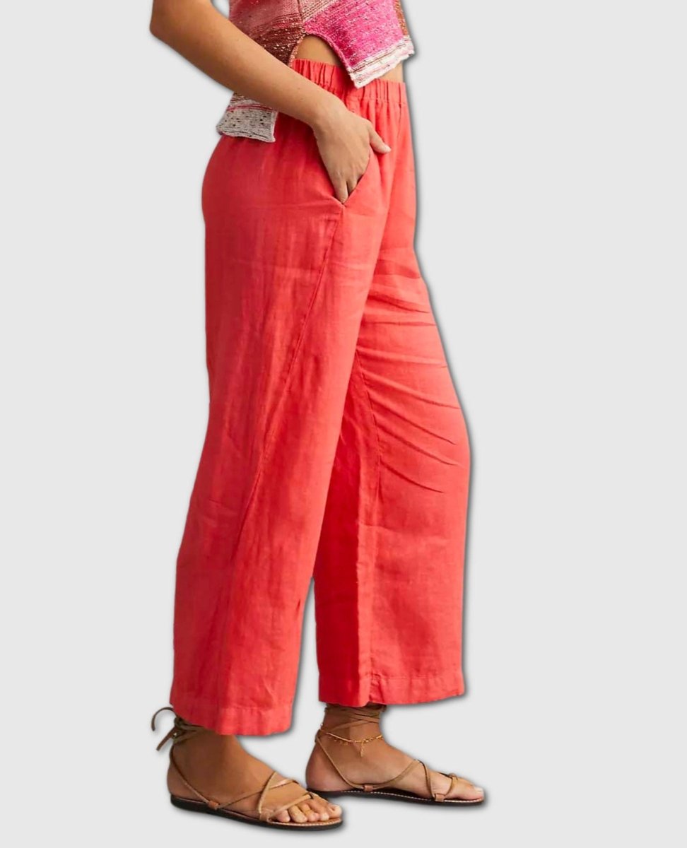 Lola Linen Pant Flirt - clearpathherbicide