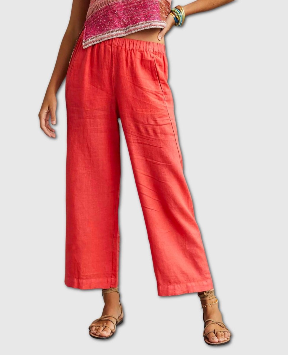 Lola Linen Pant Flirt - clearpathherbicide