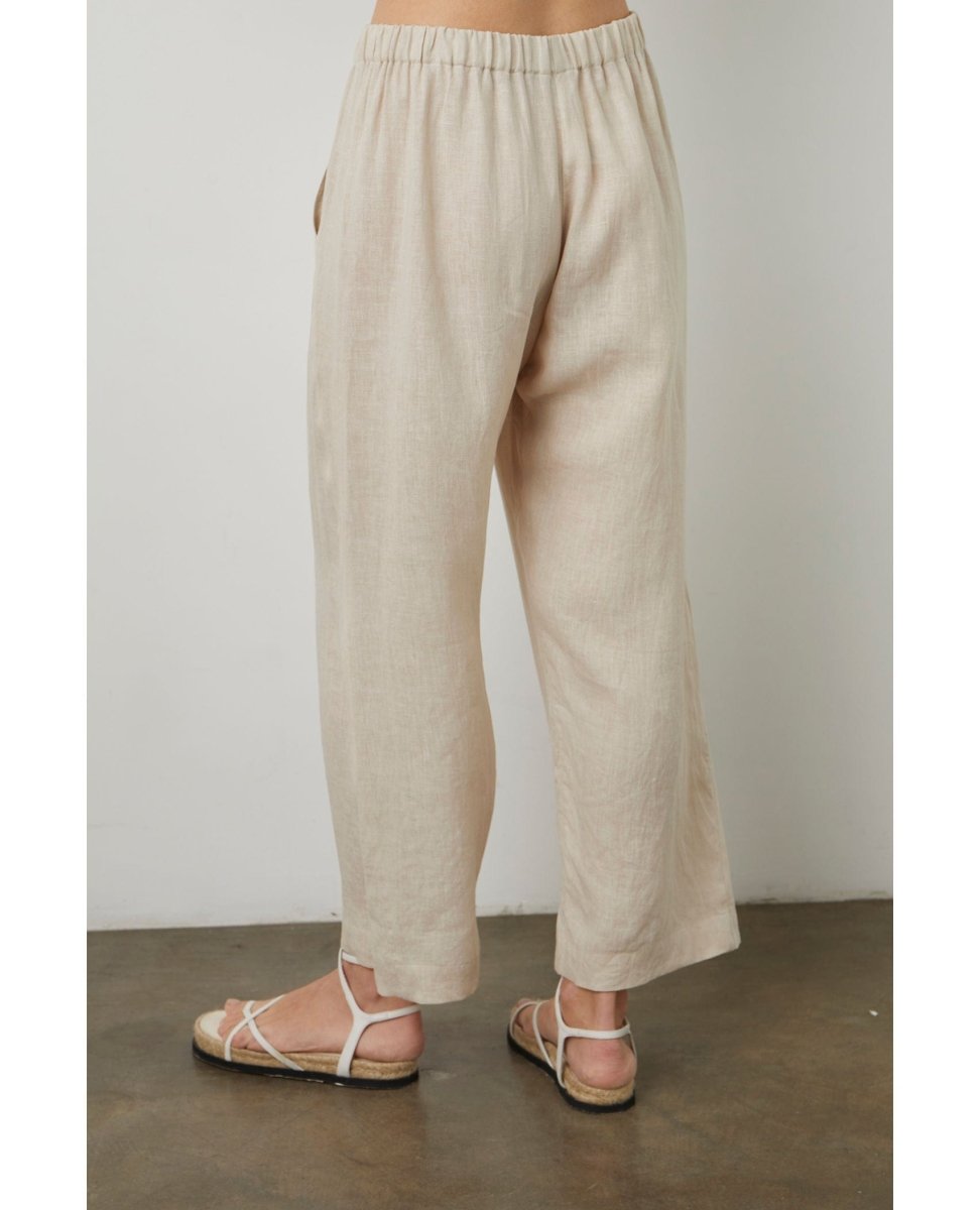 Lola Linen Pant Tea - clearpathherbicide