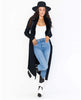 Lombardi Cardi Black with Faux Fur - miamidrugpossession