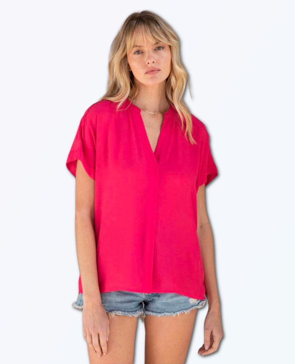 Look Back Cuffed Tee Watermelon - miamidrugpossession