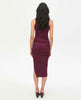 Lori Dress Plum - miamidrugpossession