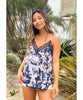 Lost In Space Tie Dye Cami Indigo - clearpathherbicide