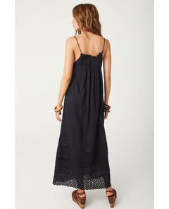 Love In The Afternoon Black Lace Midi Dress - clearpathherbicide