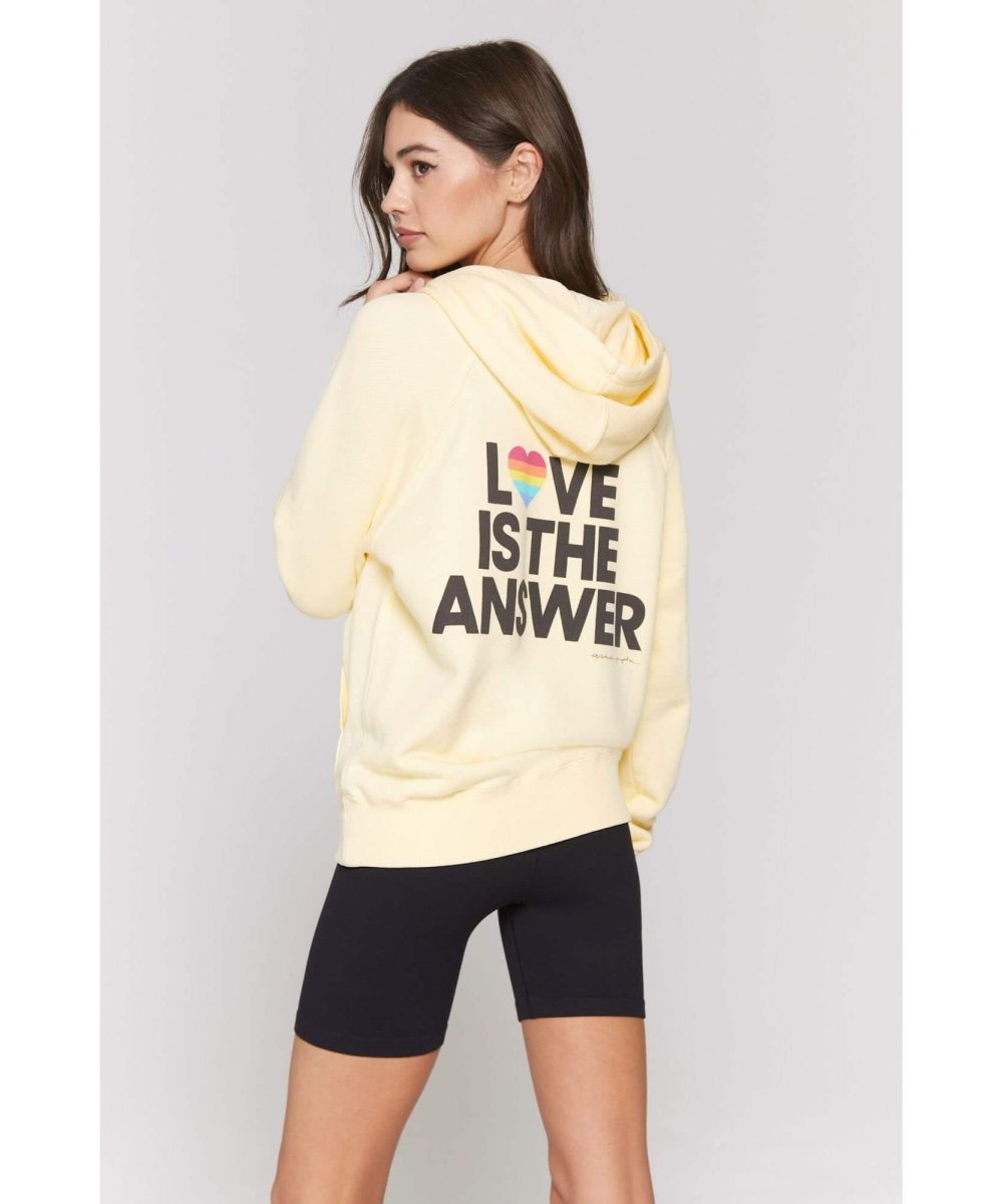 Love Is The Answer Sunlight Hoodie - miamidrugpossession