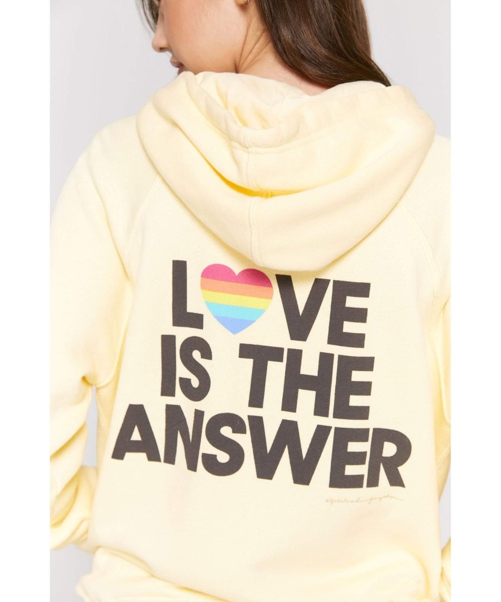 Love Is The Answer Sunlight Hoodie - miamidrugpossession