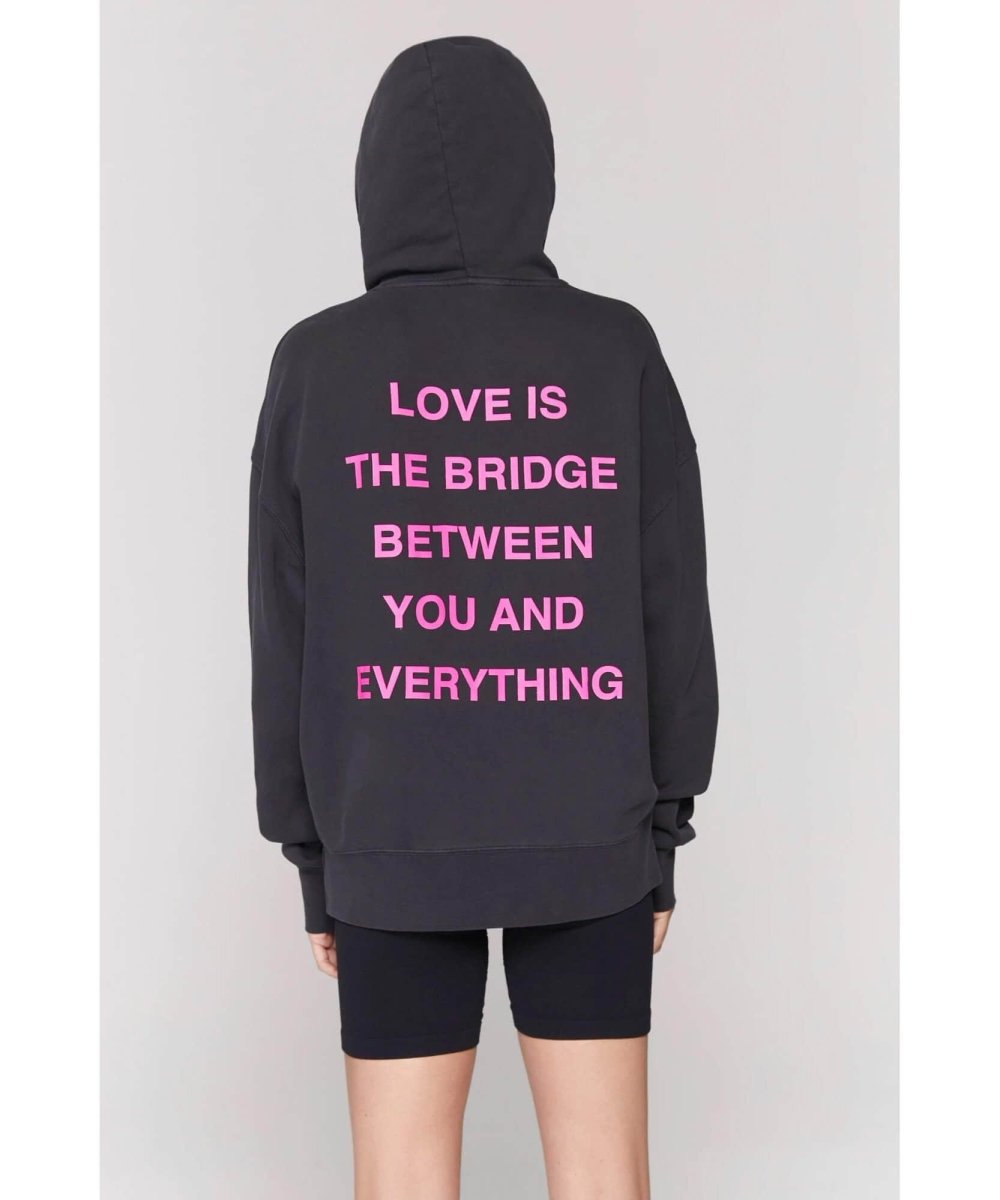 Love Is The Bridge Oversized Hoodie - clearpathherbicide