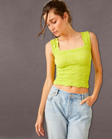 Love Letter Cami Bright Green - miamidrugpossession