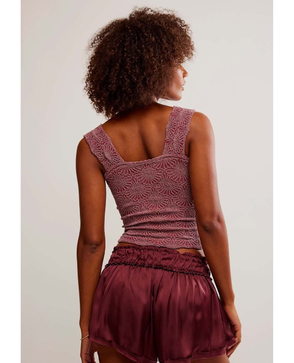 Love Letter Cami Red Plum - miamidrugpossession