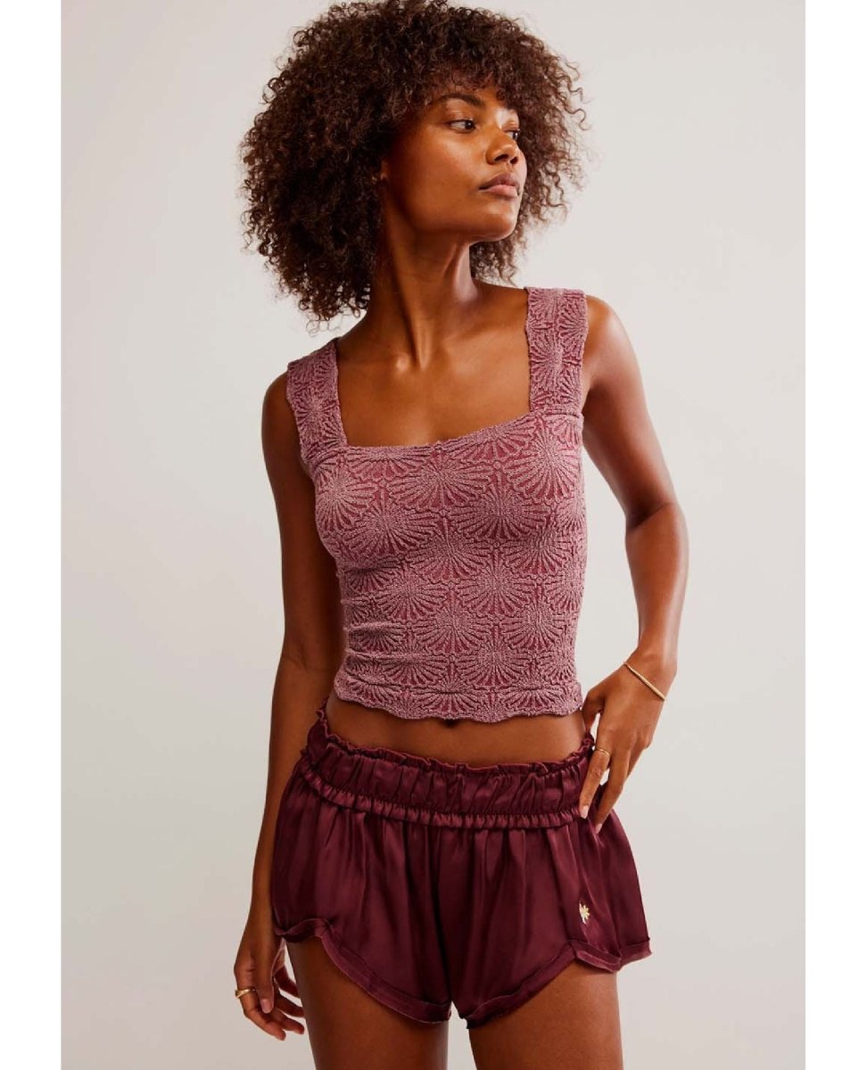 Love Letter Cami Red Plum - miamidrugpossession