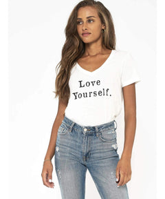 Love Yourself V - Neck Tee - clearpathherbicide