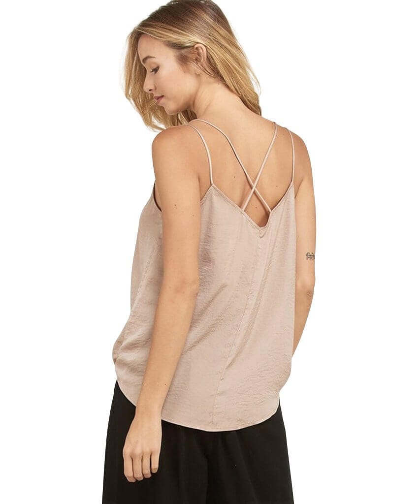 Lovely Lace Tank Taupe - miamidrugpossession