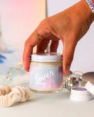 Lover Mini Candle 4 oz. - PINK ARROWS