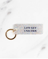 Low Key Unicorn Keychain - PINK ARROWS