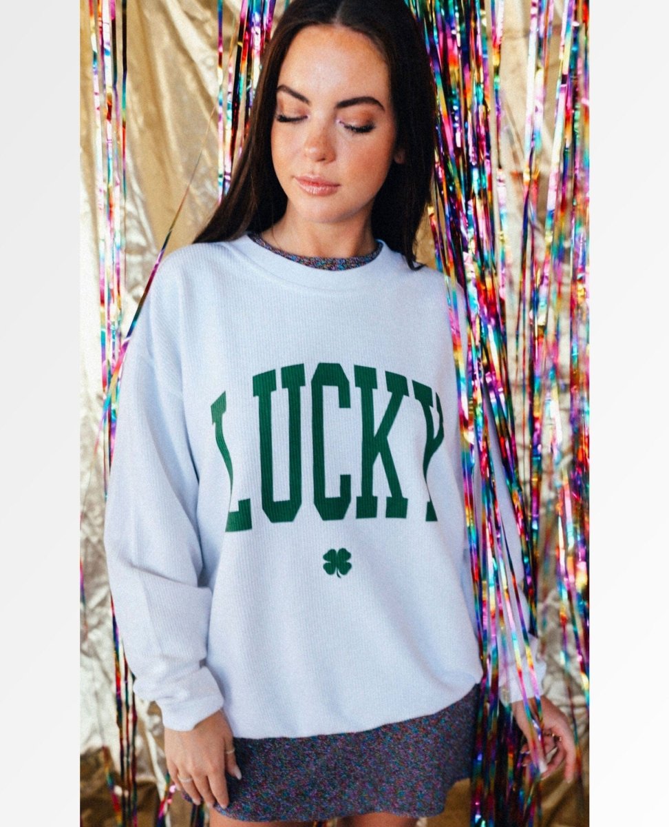 Lucky Corded Sweatshirt - miamidrugpossession