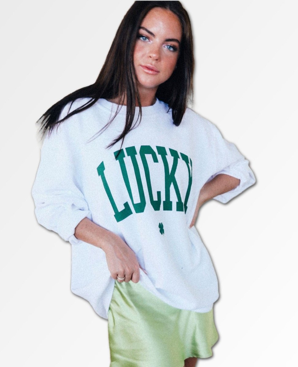 Lucky Corded Sweatshirt - miamidrugpossession