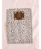 LV Snap Wallet Black White Snake - miamidrugpossession