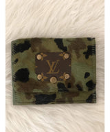 LV Snap Wallet Camo Cowhide - miamidrugpossession