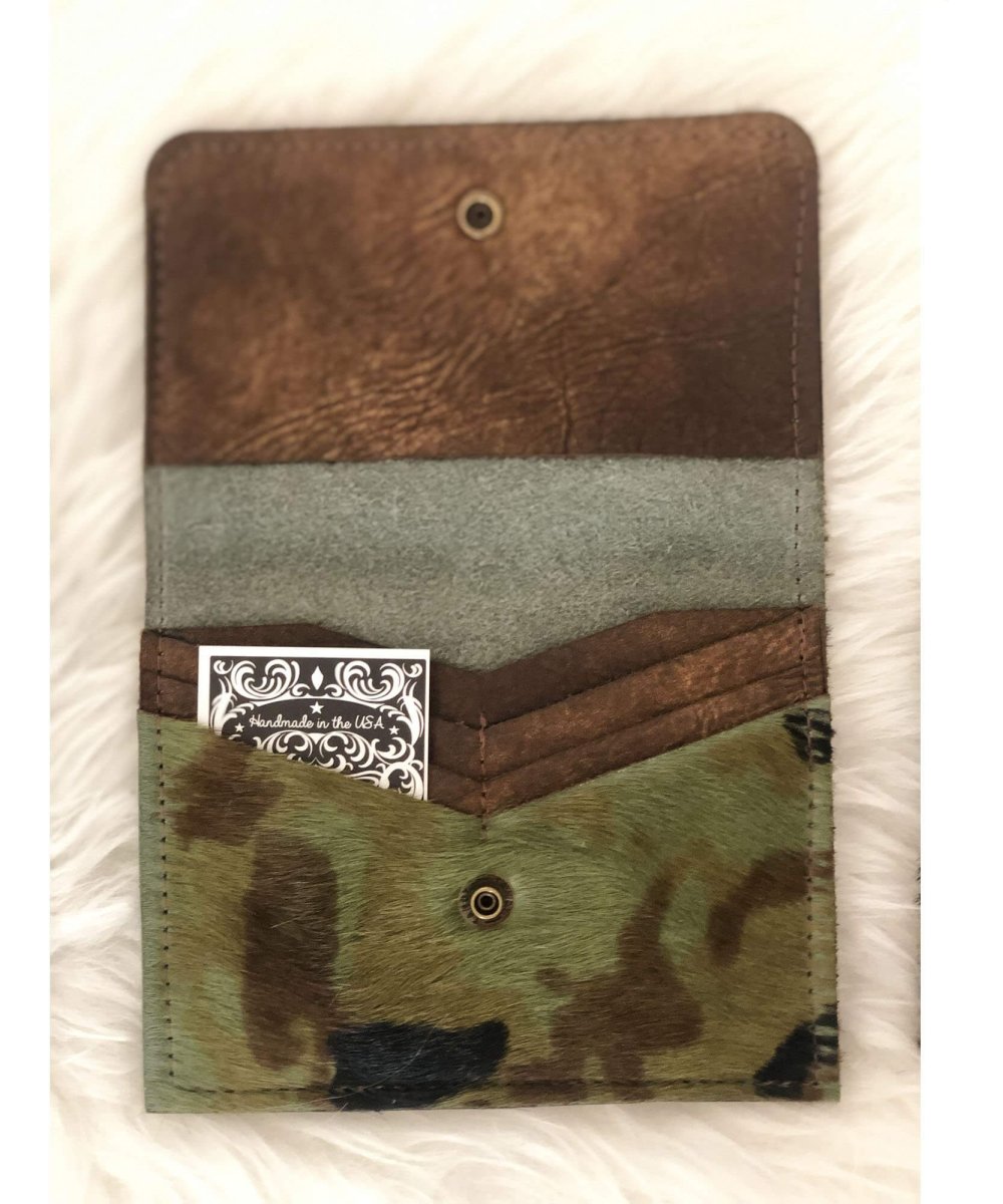 LV Snap Wallet Camo Cowhide - miamidrugpossession