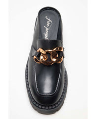 Lyra Link Loafer Black - PINK ARROWS