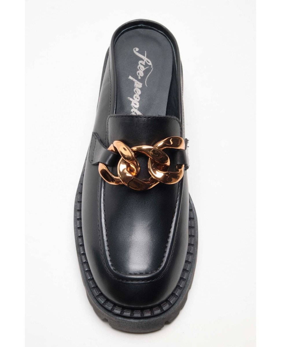 Lyra Link Loafer Black - miamidrugpossession