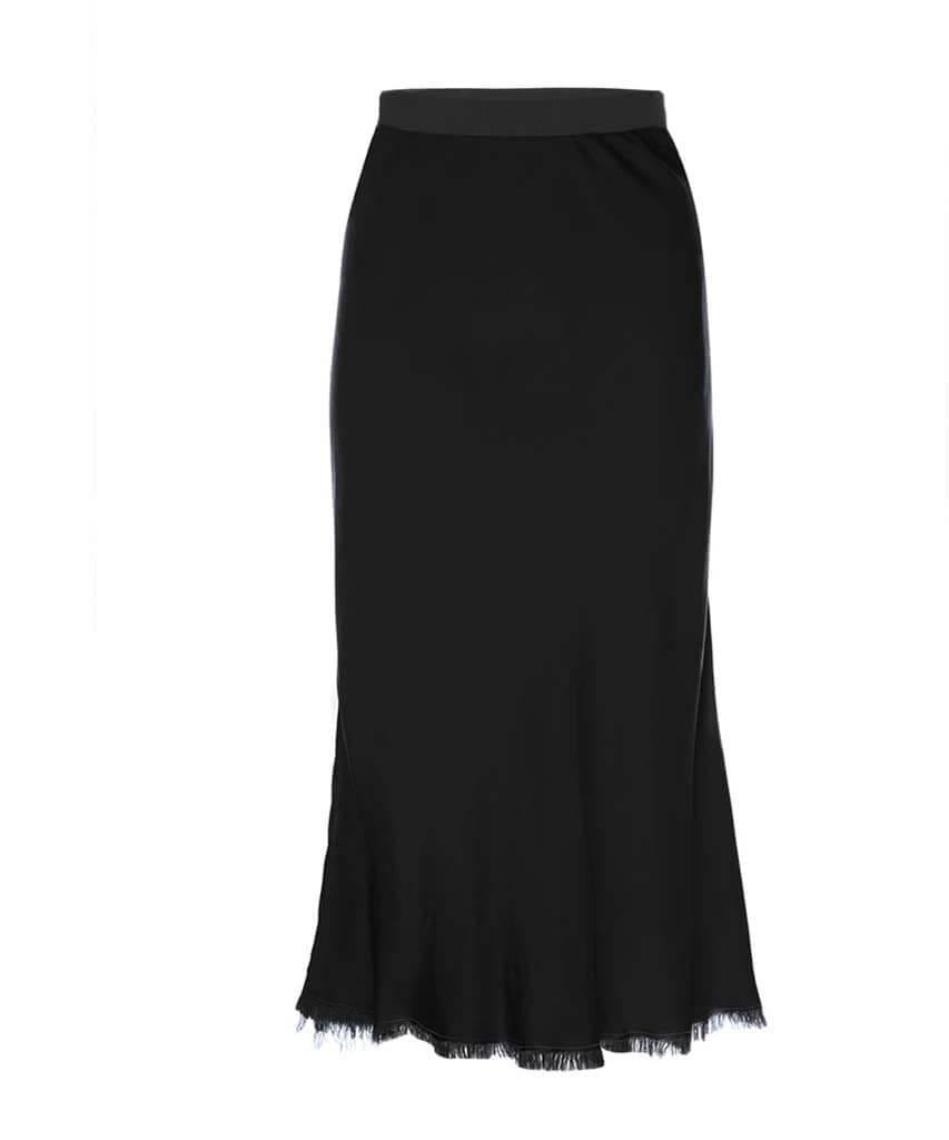 Mabel Bias Skirt Black - clearpathherbicide