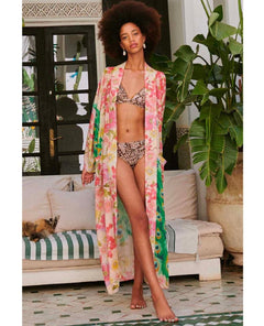 Madame Peacock Maxi Robe - miamidrugpossession