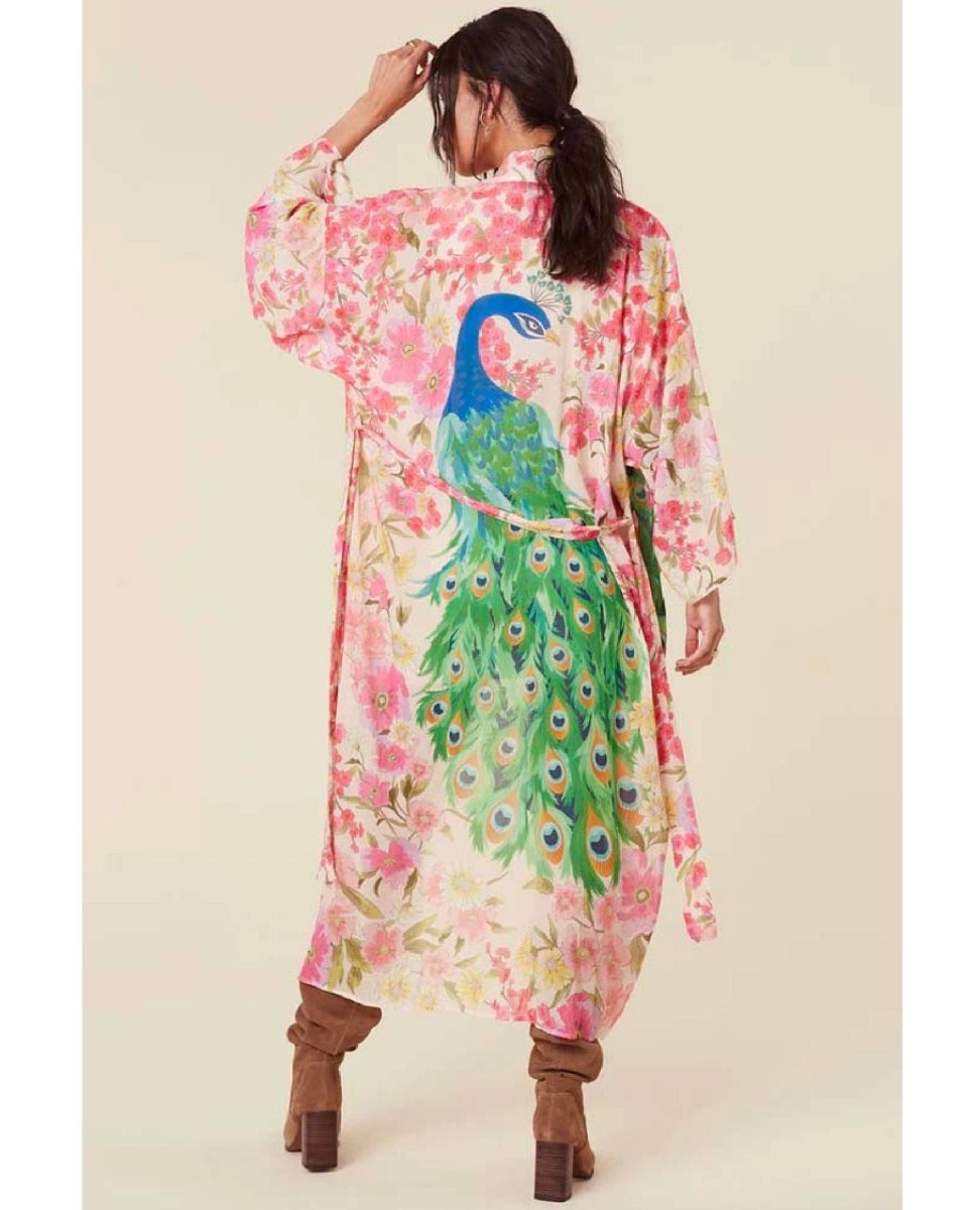 Madame Peacock Maxi Robe - miamidrugpossession