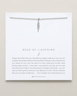 Made of Lightning Necklace Silver - miamidrugpossession