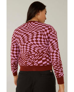 Magenta Wave Fitted Cardigan Restocked - miamidrugpossession