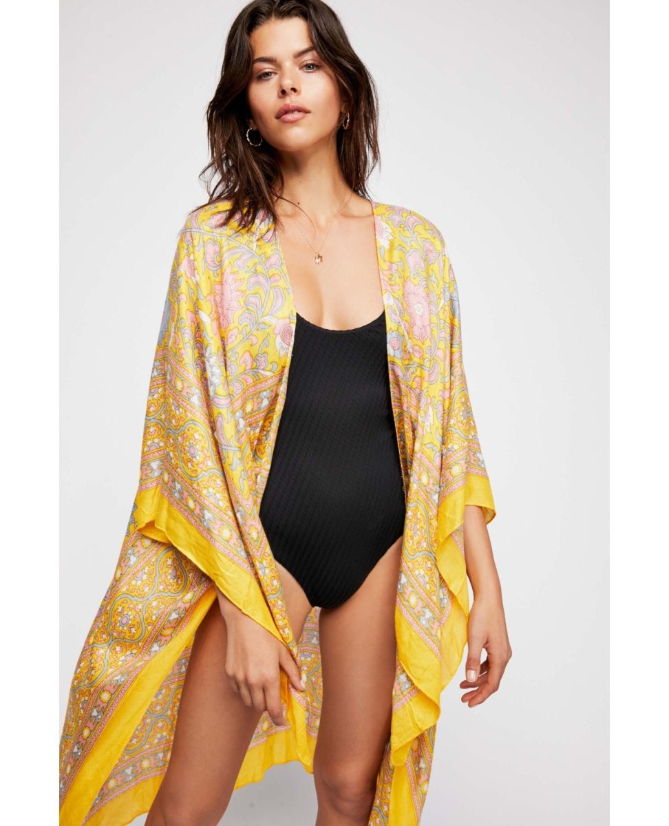 Magic Dance Kimono Mellow Yellow - PINK ARROWS