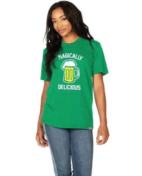 Magically Delicious Green Short Sleeve Tee Shirt - miamidrugpossession