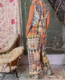 Magnolia Pearl Patchwork Love Overall - miamidrugpossession